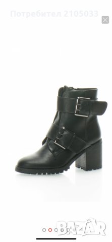 Черни боти Buffalo , снимка 3 - Дамски боти - 31273878