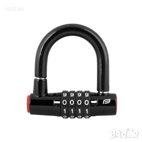 Заключващо устройство за велосипед тип скоба с код FORCE MINI, 9x8,7см, снимка 2 - Аксесоари за велосипеди - 52345347