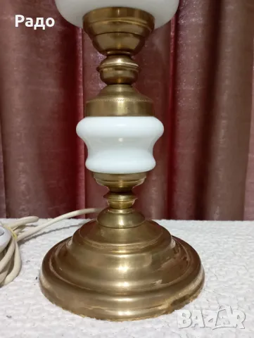 Комплект от две големи старинни красиви лампи - лампа, снимка 3 - Антикварни и старинни предмети - 50090392