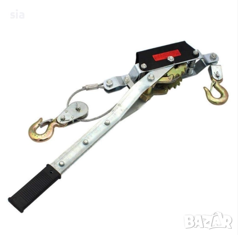 Ръчна лебедка, 4тона, със стоманено въже, снимка 4 - Аксесоари и консумативи - 42732332