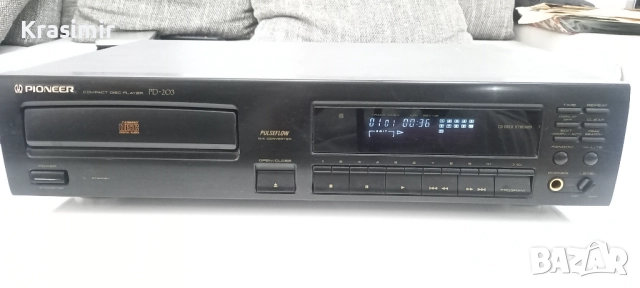 Pioneer PD-203 CD плейър – Pulseflow DAC, 20Hz–20kHz