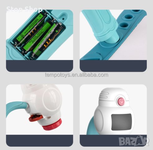 Прожекционна дъска за рисуване Маса Art Painting Board LED Projecting Обучаващи образователни играчк, снимка 6 - Образователни игри - 40766941