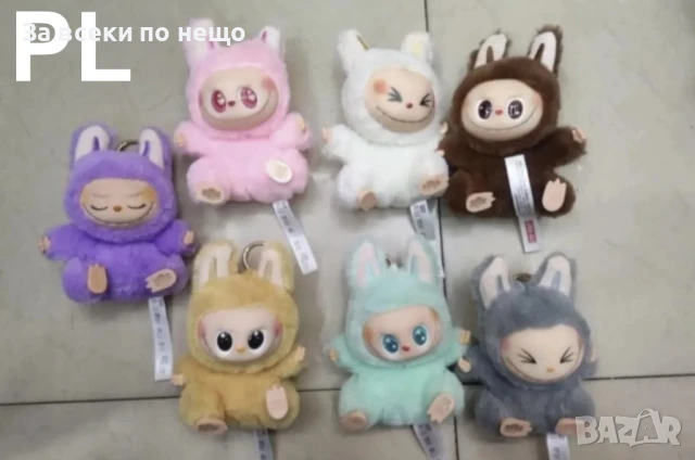 Labubu Детска Плюшена Играчка Лабубу🔝🔥 - Различни емоции и цветове – събирай ги всички! Код P996, снимка 3 - Плюшени играчки - 51199857