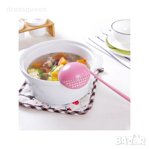 1878 Черпак и решетъчна лъжица 2в1, снимка 8 - Прибори за хранене, готвене и сервиране - 44572333