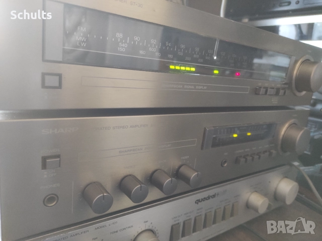 SHARP SM 30 ; ST 30  Made in Japan