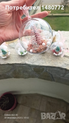 Топки със скандинавски мъх за украса, снимка 3 - Други - 52788155