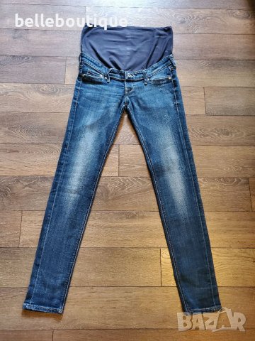 Страхотни скини еластични джинси за бременни 36 номер 
