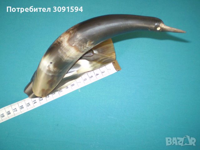 Фигура от моржова кост Лого ретро месокомбинат Плевен, снимка 12 - Колекции - 38326775