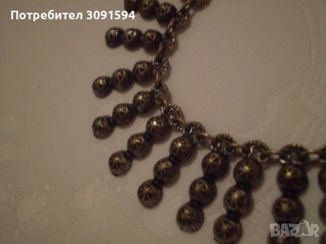 Възрожденски накит кучка за врат, снимка 10 - Антикварни и старинни предмети - 38546013