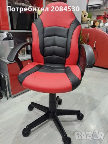 Офис стол до 120кг, снимка 6 - Столове - 49334046