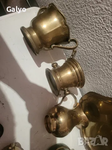 Стари брозови, бакърени, антични съдове за декорация, снимка 12 - Декорация за дома - 49202394