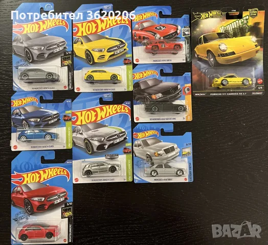 Hot Wheels Mercedes, снимка 4 - Коли, камиони, мотори, писти - 56012027