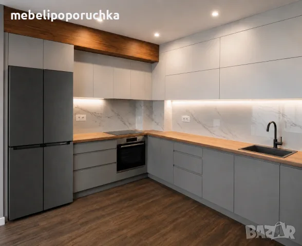 Кухни по поръчка в София – производство и монтаж, Мебели Ломбардо , снимка 2 - Кухни - 56201737