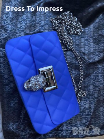 Продава дамска чанта Philipp Plein  , снимка 3 - Чанти - 30158786