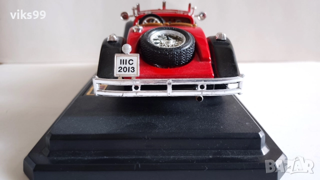 Bburago Mercedes Benz SSK 1928 - Made in Italy 1:24, снимка 3 - Колекции - 52389659