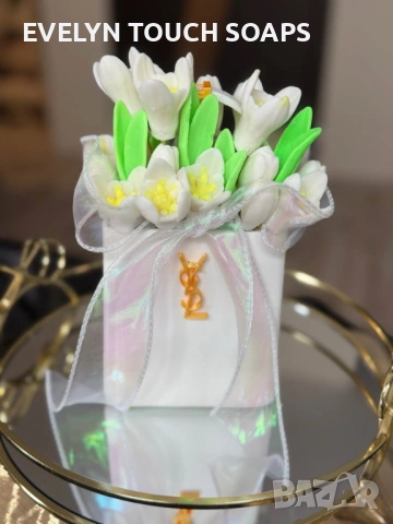 🌸✨ Букети от сапун като малки шедьоври! ✨🌸2, снимка 7 - Козметика за тяло - 53360845