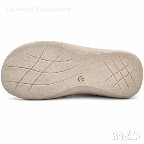 Дамски зимни пантофи, снимка 3 - Пантофи - 56425326