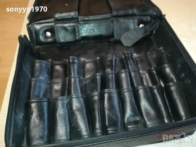 PIPE-ЕСТЕСТВЕНА КОЖА-ПРОФИ ЧАНТА ЗА ЛУЛИ-ВНОС SWISS 2701250812, снимка 7 - Лули - 48842949