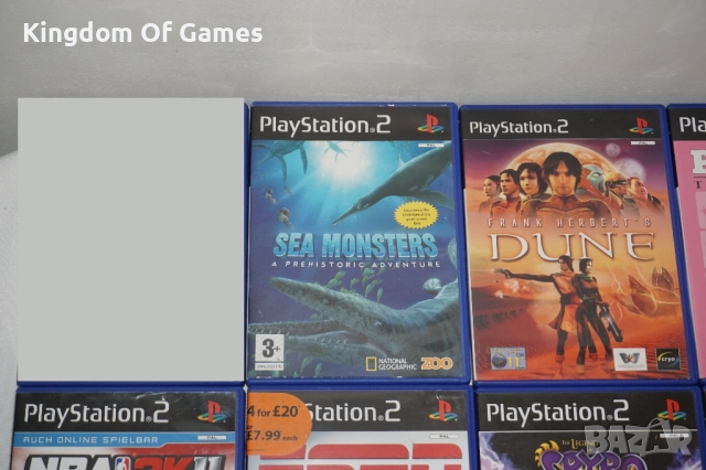 Игри за PS2 Sea Monsters/NBA 2K11/Frank Herbert's Dune/The Legend Of Spyro/Time Crisis 2/Worms 4, снимка 2 - Игри за PlayStation - 47411450