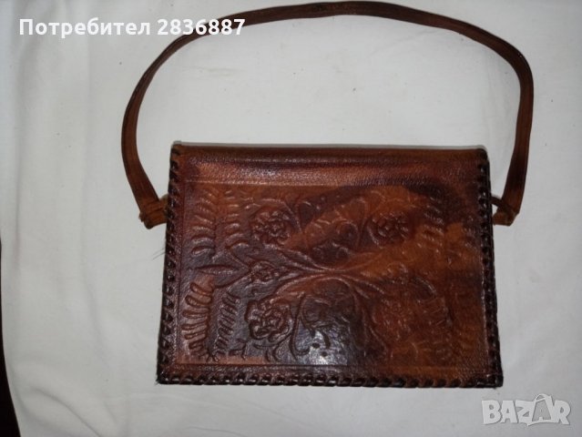 Дамска чанта от естествена кожа