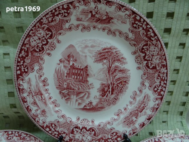 Порцеланови чинии на Royal Spinx от серията OLD ENGLAND, снимка 2 - Антикварни и старинни предмети - 39195702