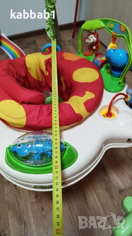 Бънджи център - проходилка за бебе Tiibaby с животни, снимка 13 - Проходилки - 52905856