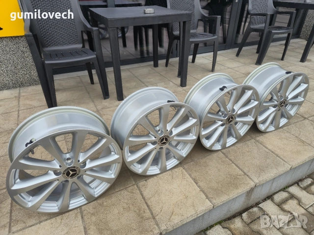 Оригинални Джанти Мерцедес Е-Класа W213-17 цола , снимка 4 - Гуми и джанти - 52873790