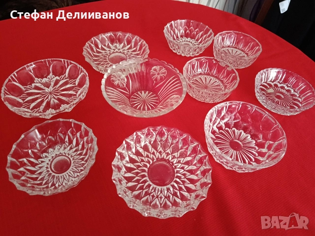 кристални купички , снимка 3 - Сервизи - 53984940