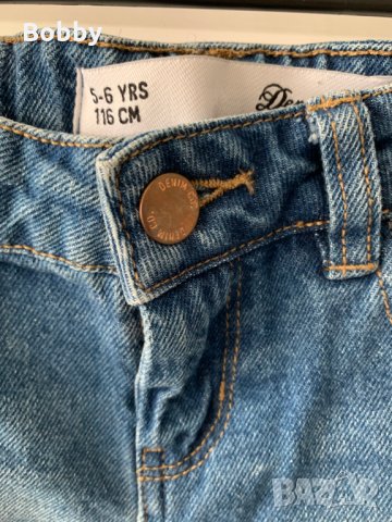 Къси дънкови панталони Primark 5-6 години, снимка 3 - Детски къси панталони - 29398024