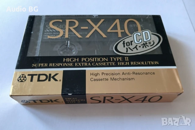 нови аудио касети TDK SR-X40 Japan