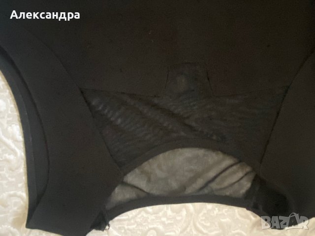 Черна рокля + златиста чанта, снимка 9 - Рокли - 38568931