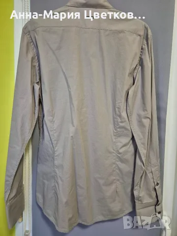 Мъжка риза Guess Slim Fit, снимка 4 - Ризи - 56518566