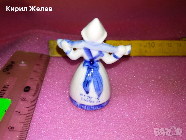 ПОРЦЕЛАНОВА РИСУВАНА КОЛЕКЦИОНЕРСКА ФИГУРКА с МАРКИРОВКА 18607, снимка 2 - Колекции - 44299439