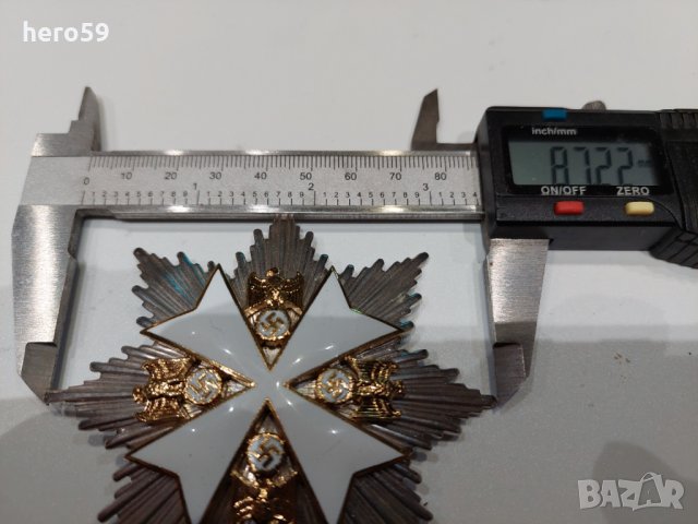Комплект със звезда Немски орден 2 степен/дойче адлер/ WW2, снимка 8 - Антикварни и старинни предмети - 35192589