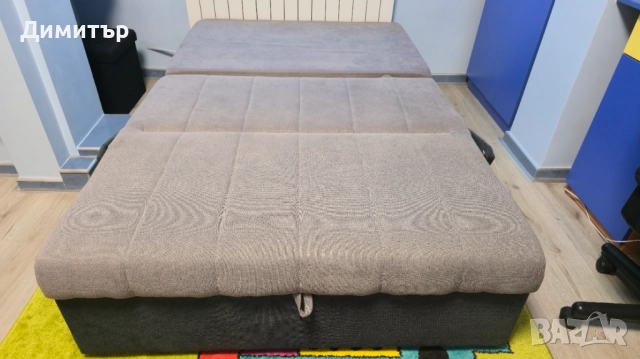 Разтегателен фотьойл , Разширена повърхност 120 x 195 x 50 cm , снимка 4 - Дивани и мека мебел - 52384762