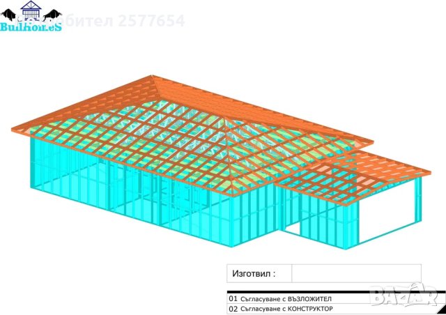 Къща,Преместваема къща,Сглобяеми къщи,Модулни,Жилищни-130,3м², снимка 3 - Строителни материали - 44198677