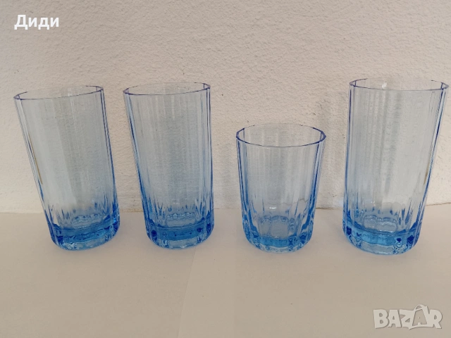 Отлични водни чаши.Стабилни.300мл.Общо 4-те за 5евро.