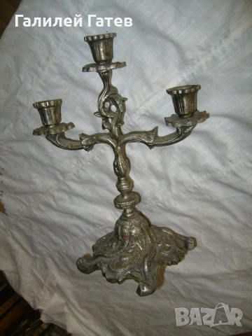 Старинни Свещници, снимка 7 - Антикварни и старинни предмети - 52589120