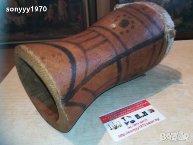 масивна тарамбука-дърво/кожа 0903211147, снимка 8 - Колекции - 32092467