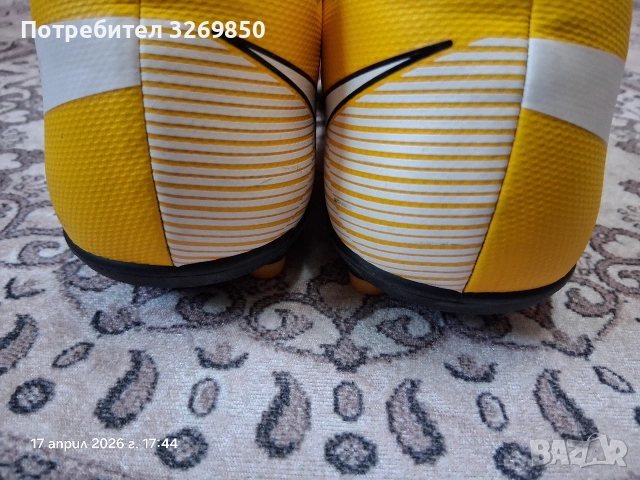 Бутонки Nike Mercurial номер 43 (27.5 см.), снимка 10 - Футбол - 54229272