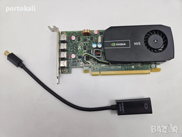 +Гаранция Видеокарта 2GB GPU видео карта NVIDIA NVS 510, снимка 3 - Видеокарти - 50453562