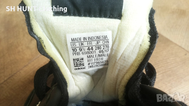 Adidas MUNDIAL GOAL Leather Football Shoes Размер EUR 44 / UK 9 1/2 за футбол в зала 356-14-S, снимка 18 - Футбол - 52244571