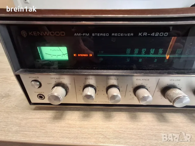 KENWOOD KR-4200 RECEIVER, снимка 2 - Ресийвъри, усилватели, смесителни пултове - 56476260