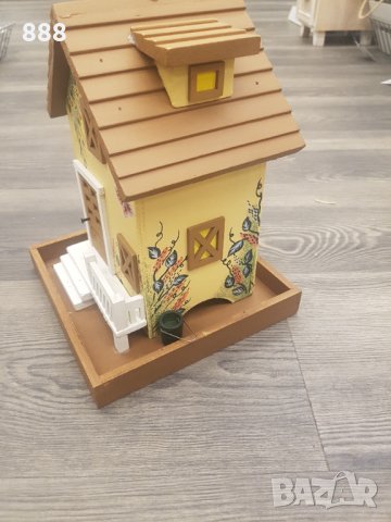 Дървена къщичка, снимка 2 - Декорация за дома - 35656547