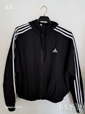 Ново! Черно яке /ветровка/ Adidas Sportswear, снимка 1
