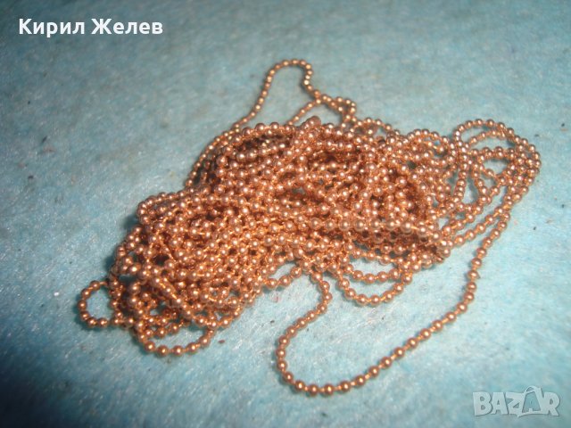 ПОЗЛАТЕНА ДЪЛГА ФИНА КРАСИВА и НЕЖНА ВЕРИЖКА 19495, снимка 2 - Колиета, медальони, синджири - 35240689