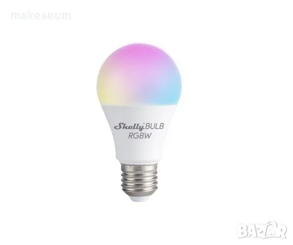 Shelly Duo RGBW – смарт LED Крушка димируема 