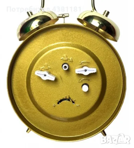 Класически ретро механичен будилник, снимка 2 - Други стоки за дома - 49128397