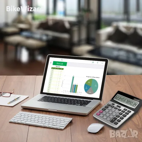 Helect H1006 12-цифрен калкулатор със соларно зареждане НОВ, снимка 3 - Друга електроника - 48124829