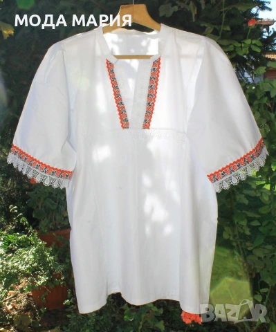 дамски фолклорни ризи, големи размери, снимка 2 - Ризи - 54031611